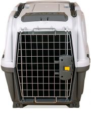 Переноска для животных MPS Skudo 4 с металлической дверцей и замком, серая