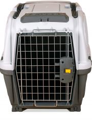 Переноска для животных MPS Skudo 5 с металлической дверцей и замком, серая