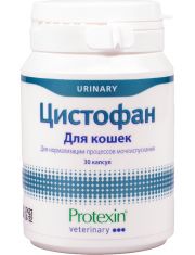 Кормовая добавка для кошек Protexin Цистофан нормализует процессы мочеиспускания