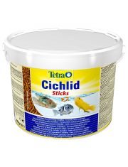 Корм для цихлид TetraCichlid Sticks всех видов в палочках, ведро