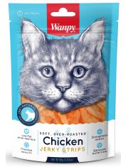 Wanpy Cat Лакомство для кошек «мягкая вяленая соломка» из курицы