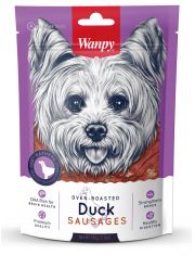 Wanpy Dog Лакомство для собак утиные сосиски
