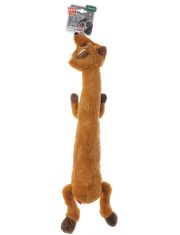 Игрушка для собак GiGwi Dog Toys Лиса с большой и малой пищалкой