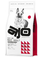 Сухой корм для собак крупных пород AJO Dog Maxi Adult Оленина, индейка и гречка