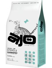 Сухой корм для кошек AJO Cat Sterile Индейка с уткой