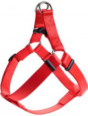 Шлейка для собак Hunter Smart Ecco Квик нейлоновая, красная