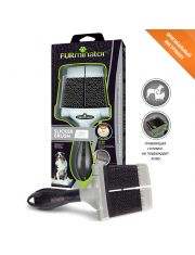 Пуходерка FURminator с мягкими щетинками