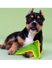 Игрушка Mr.Kranch для собак средних и крупных пород Бумеранг с пищалкой 34*28,5*6,5см