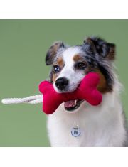 Игрушка Mr.Kranch для собак мелких и средних пород Косточка с канатом 31*9*4см