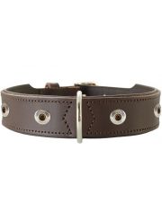 Ошейник для собак Hunter Yuma натуральная кожа, коричневый