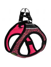 Шлейка для собак Hunter Hilo Soft Comfort сетчатый текстиль, розовая