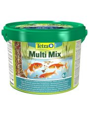 Корм для рыб Tetra Pond Multi Mix прудовых, гранулы, хлопья, таблетки, гаммарус