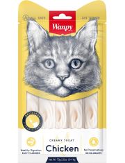 Лакомство для кошек Wanpy Cat «нежное пюре» из курицы