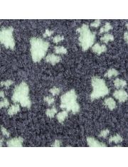 Коврик для собак ProFleece меховой, угольный/мята