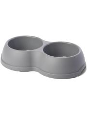 Миска двойная My Pets Solutions ENJOY серый