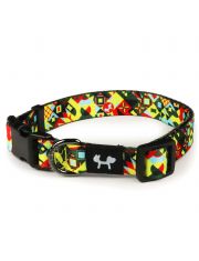 Ошейник United Pets для собак Complete me, разноцветный рисунок