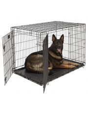 Клетка для собак MidWest Life Stages 2 двери, черная