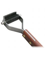 Стриппинг для собак Show Tech с очень мягкой шерстью, 20 ножей с деревянной ручкой