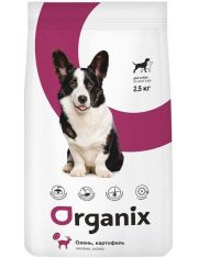 Сухой корм для собак Organix Adult Dog с олениной и картофелем