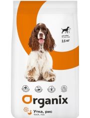 Сухой корм для собак Organix Weight Control Adult Dogs Duck and Rice с уткой и рисом, при избыточном весе