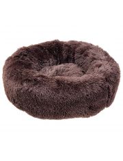 Лежак для животных Ferplast Cuddly 80 из искусственного меха, серый