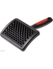 Щетка для кошек и собак Pet Line массажная, резиновая, короткий корд, большая