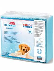Пеленки для животных ЗОО НЯНЯ Light одноразовые впитывающие, 40 шт в уп.