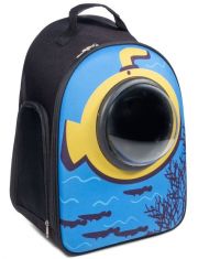 Рюкзак-переноска для животных Triol Travel Батискаф с объемным иллюминатором