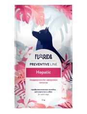Cухой корм для собак FLORIDA Preventive Line hepatic Поддержание здоровья печени