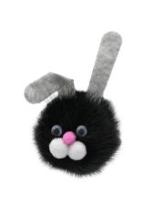 Игрушка для кошек GoSi Заяц Ваня из натуральной норки