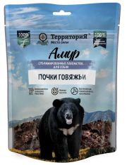 Лакомство для собак Территория  Амур Почки говяжьи сублимированное 60г 