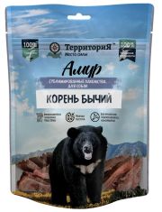 Лакомство  для собак Территория  Амур Корень бычий сублимированное 65г 