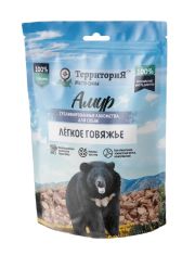 Лакомство для собак Территория Амур Легкое говяжье сублимированное 30г 