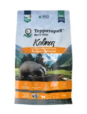 Сухой корм для собак Территория  малых пород Кавказ Индейка с морошкой