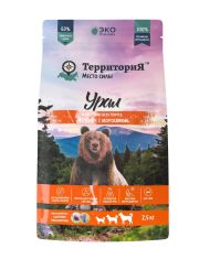 Сухой корм для собак Территория для всех пород  Урал Ягнёнок с морошкой