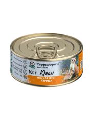 Консервы для котят Территория Крым Мусс Курица