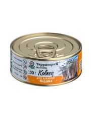 Консервы для котят Территория Кавказ Мусс Индейка