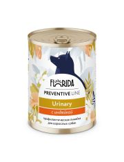 Консервы для собак FLORIDA Preventive Line Urinary для профилактики мочекаменной болезни с индейкой