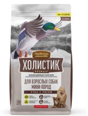 Сухой корм для собак Деревенские лакомства Холистик Премьер мелких пород с уткой и рисом