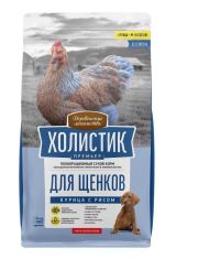 Сухой корм для щенков Деревенские лакомства Холистик Премьер с курицей и рисом