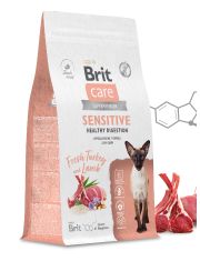 Сухой корм для кошек Brit Care Superpremium Cat Sensitive Индейка и ягненок