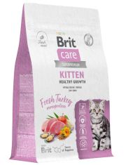 Сухой корм для котят Brit Care Superpremium Cat Kitten Индейка