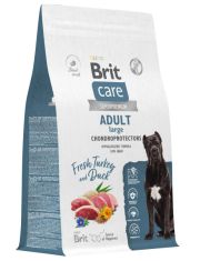 Сухой корм для собак крупных пород Brit Care Dog Adult Large Chondroprotectors Индейка и утка