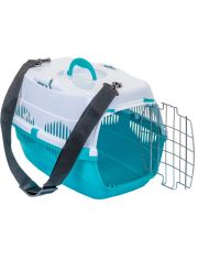 Переноска для животных Дарэлл Спутник 1 с металлической дверцей, ремень в комплекте до 9 кг