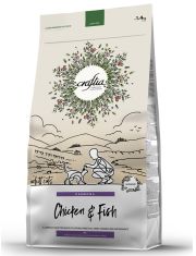 Сухой корм для кошек Craftia Harmona из курицы и рыбы