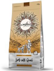 Сухой корм для собак Craftia Natura средних и крупных пород из ягненка с перепёлкой
