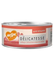 Консервы для кошек Мнямс Delicatesse Курица и лосось в желе