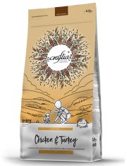 Сухой корм для щенков Craftia Natura миниатюрных и мелких пород из курицы и индейки