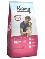 Сухой корм для собак Karmy Sensitive Medium & Maxi средних и крупных пород Лосось