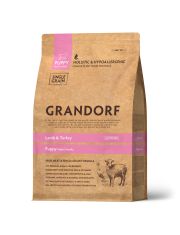 Сухой корм для щенков GRANDORF Lamb and Turkey Puppy беременных и кормящих сук Ягненок с индейкой
